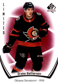 2021-22 SP Authentic - Limited Red #9 Drake Batherson Front