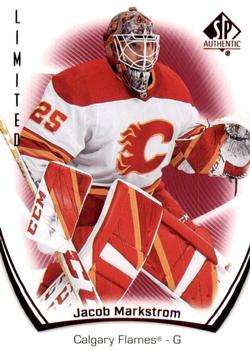 2021-22 SP Authentic - Limited Red #11 Jacob Markstrom Front