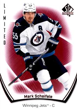 2021-22 SP Authentic - Limited Red #86 Mark Scheifele Front