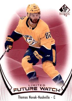 2021-22 SP Authentic - Limited Red #191 Thomas Novak Front