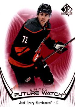 2021-22 SP Authentic - Limited Red #194 Jack Drury Front