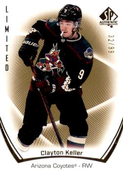 2021-22 SP Authentic - Limited Gold #15 Clayton Keller Front