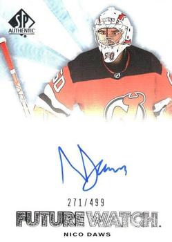 2021-22 SP Authentic - 2011-12 Retro Future Watch Autographs #RFWA-ND Nico Daws Front