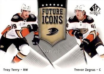 2021-22 SP Authentic - Future Icons #FI-1 Troy Terry / Trevor Zegras Front