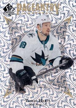 2021-22 SP Authentic - Pageantry #P-20 Tomas Hertl Front