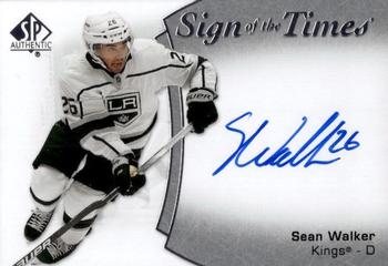 2021-22 SP Authentic - Sign of the Times #SOTT-SW Sean Walker Front