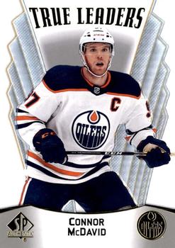 2021-22 SP Authentic - True Leaders #TL-1 Connor McDavid Front