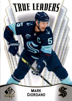 2021-22 SP Authentic - True Leaders #TL-3 Mark Giordano Front