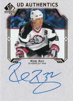 2021-22 SP Authentic - UD Authentics #UDA-RR Rob Ray Front