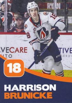 2022-23 Kamloops Blazers (WHL) #NNO Harrison Brunicke Front