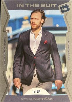 2021-22 Moje karticky Czech Ice Hockey Team - In The Suite #ITS-2 David Pastrnak Front