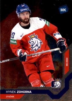 2021-22 Moje karticky Czech Ice Hockey Team - Universe Level 1 #57 Hynek Zohorna Front