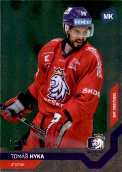 2021-22 Moje karticky Czech Ice Hockey Team - Universe Level 2 #8 Tomas Hyka Front