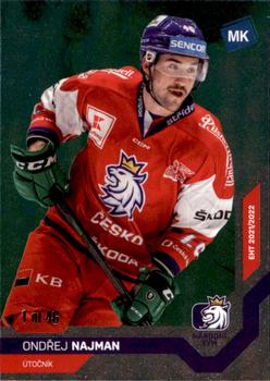 2021-22 Moje karticky Czech Ice Hockey Team - Universe Level 2 #9 Ondrej Najman Front