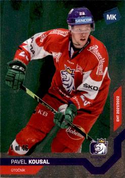 2021-22 Moje karticky Czech Ice Hockey Team - Universe Level 2 #18 Pavel Kousal Front