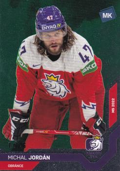 2021-22 Moje karticky Czech Ice Hockey Team - Universe Level 2 #39 Michal Jordan Front