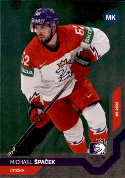 2021-22 Moje karticky Czech Ice Hockey Team - Universe Level 2 #53 Michael Spacek Front