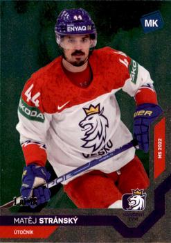 2021-22 Moje karticky Czech Ice Hockey Team - Universe Level 2 #55 Matej Stransky Front