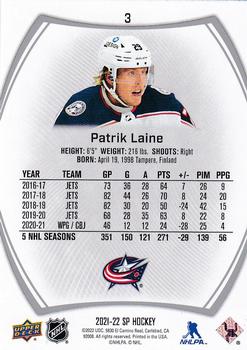 2021-22 SP #3 Patrik Laine Back