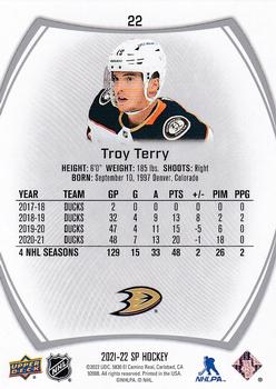 2021-22 SP #22 Troy Terry Back