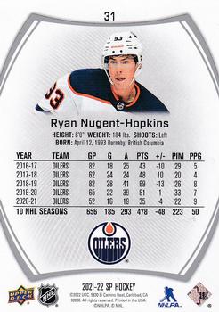 2021-22 SP #31 Ryan Nugent-Hopkins Back