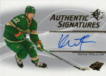 2021-22 SP - Authentic Signatures #AS-KF Kevin Fiala Front