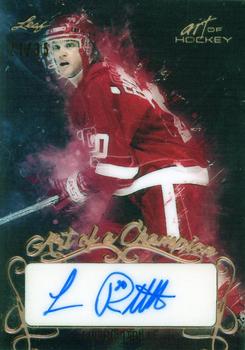 2022 Leaf Art of Hockey - Art of a Champion Bronze Spectrum Holofoil #AC-LR2 Luc Robitaille Front