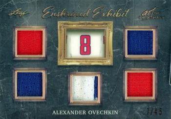 2022 Leaf Art of Hockey - Enshrined Exhibit Bronze Spectrum Holofoil #EE-01 Alexander Ovechkin Front