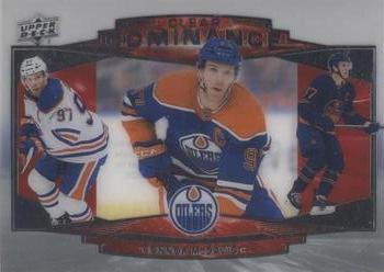 2022-23 Upper Deck - Clear Dominance #CD8 Connor McDavid Front