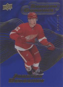 2022-23 Upper Deck - Smooth Grooves Sapphire #SG30 Jonatan Berggren Front