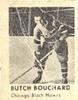 1950 Hockey Stars Strip Cards (R423) #NNO Butch Bouchard Front