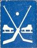 1950 Hockey Stars Strip Cards (R423) #NNO George Gee Back