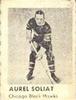 1950 Hockey Stars Strip Cards (R423) #NNO Aurel Joliat Front