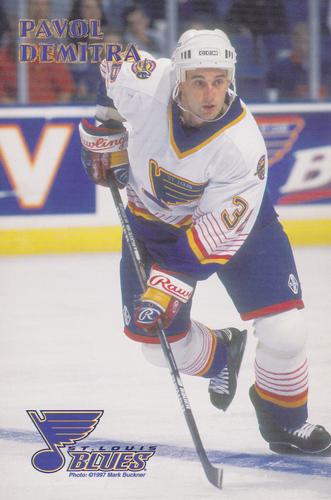 1997-98 St. Louis Blues Postcards #NNO Pavol Demitra Front