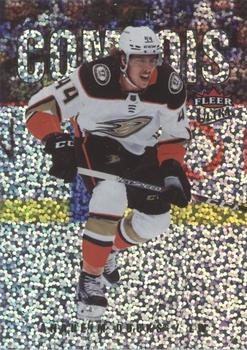2021-22 Ultra - Speckled Rainbow Foil #85 Maxime Comtois Front