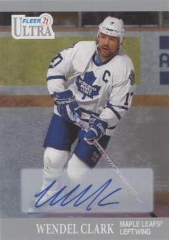 2021-22 Ultra - 30th Anniversary Autographs #A-8 Wendel Clark Front