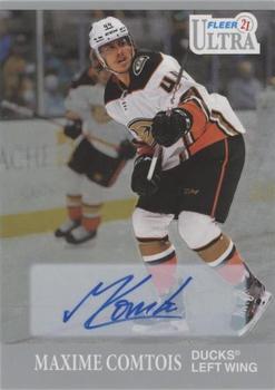 2021-22 Ultra - 30th Anniversary Autographs #A-30 Maxime Comtois Front
