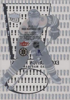 2021-22 Ultra - Exclamation Points #EP-15 Brad Marchand Back