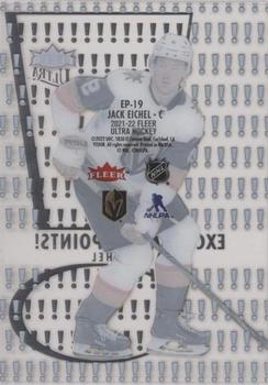 2021-22 Ultra - Exclamation Points #EP-19 Jack Eichel Back