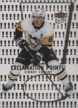 2021-22 Ultra - Exclamation Points Gold #EP-1 Sidney Crosby Front