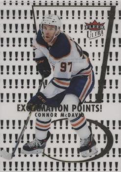 2021-22 Ultra - Exclamation Points Gold #EP-3 Connor McDavid Front
