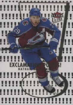 2021-22 Ultra - Exclamation Points Gold #EP-5 Nathan MacKinnon Front