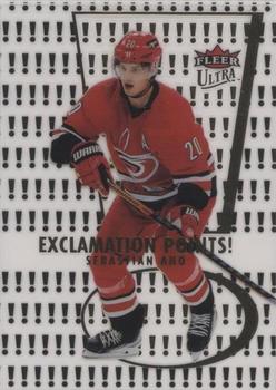 2021-22 Ultra - Exclamation Points Gold #EP-6 Sebastian Aho Front