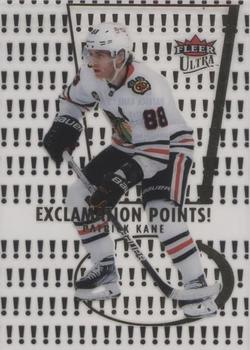 2021-22 Ultra - Exclamation Points Gold #EP-12 Patrick Kane Front