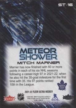 2021-22 Ultra - Meteor Shower #ST-16 Mitch Marner Back