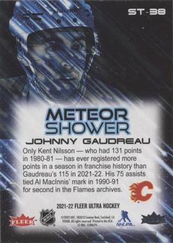 2021-22 Ultra - Meteor Shower #ST-38 Johnny Gaudreau Back