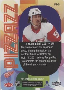 2021-22 Ultra - Pizzazz #PZ-5 Tyler Bertuzzi Back