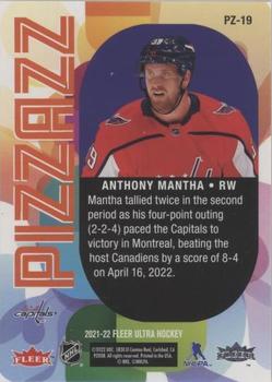 2021-22 Ultra - Pizzazz #PZ-19 Anthony Mantha Back