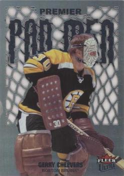 2021-22 Ultra - Premier Pad Men #PM-1 Gerry Cheevers Front