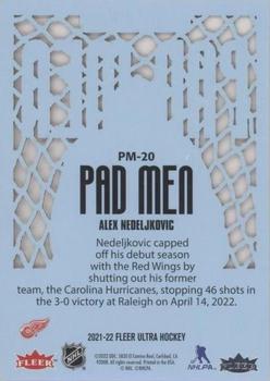 2021-22 Ultra - Premier Pad Men #PM-20 Alex Nedeljkovic Back
